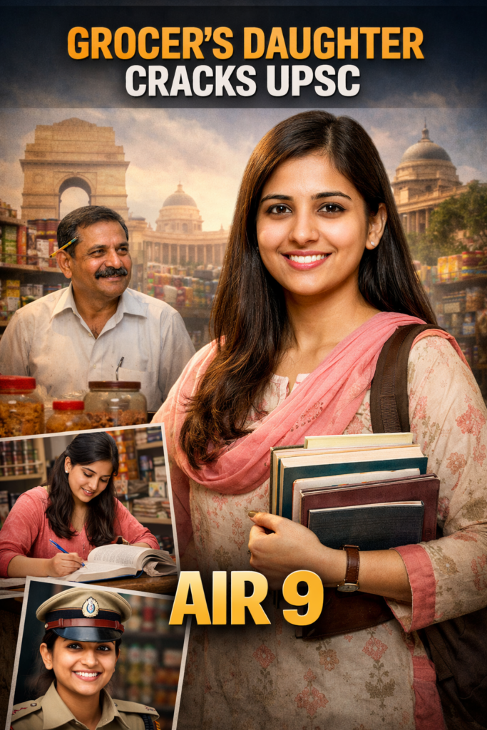 From a Grocery Shop to the Top 10: The Inspiring Journey of Aastha Jain (AIR 9)