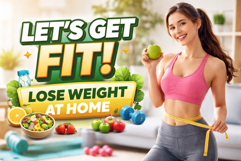 How to Lose Weight Naturally at Home (Beginner Friendly Guide)