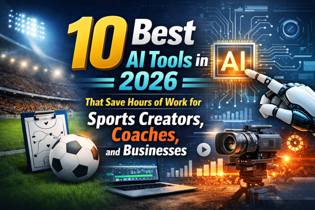 The 10 Best AI Tools of 2026 that will Save Hours of Work to Sports Creators, Coaches and Businesses