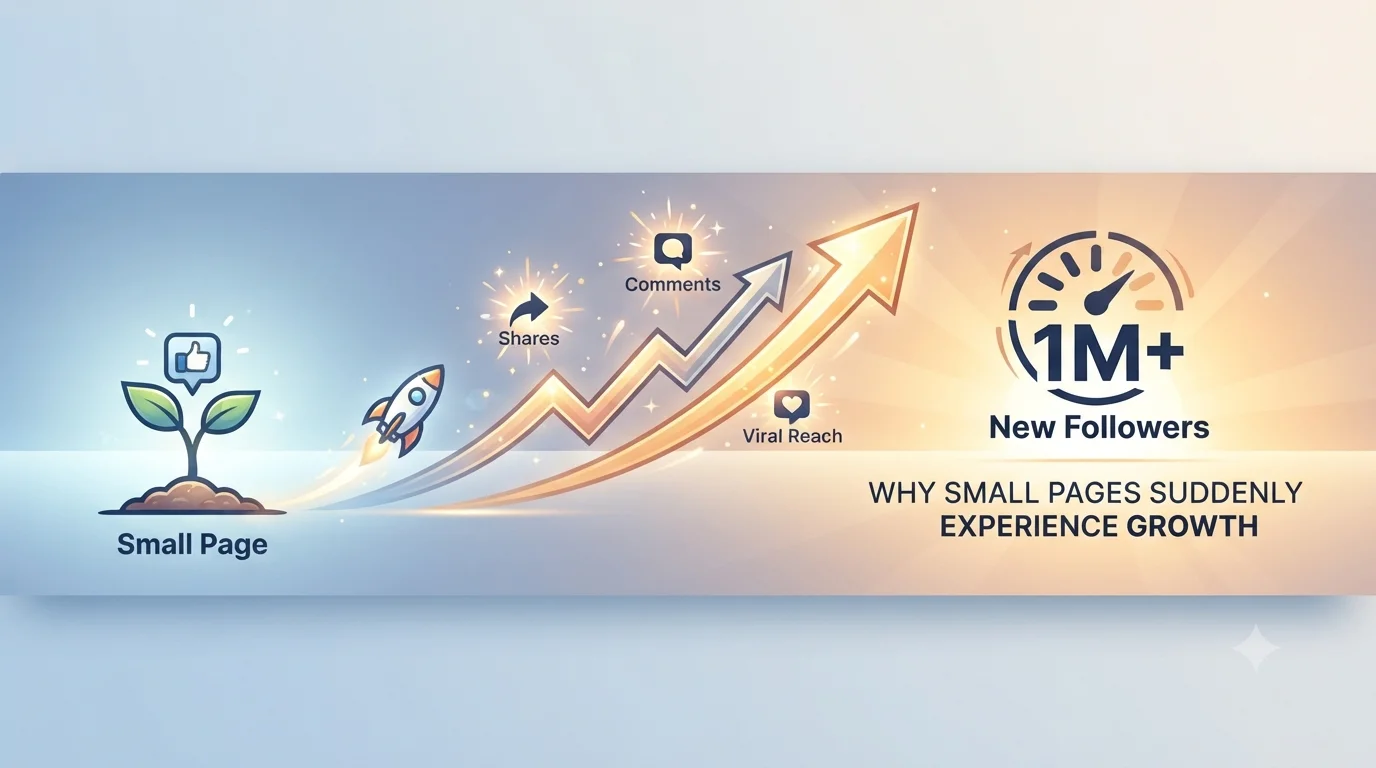 Why Some Small Social Media Pages Suddenly Experience Growth