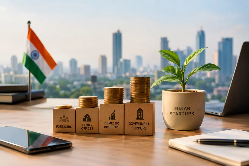 India’s Startup Funding Shift: How Domestic Capital Is Replacing Foreign Money