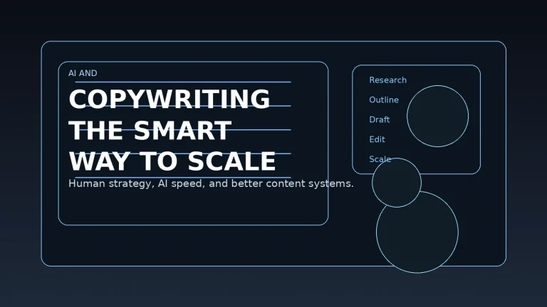 AI and Copywriting: The Smart Way to Scale