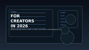 AI Tools for Creators in 2026: What Actually Works