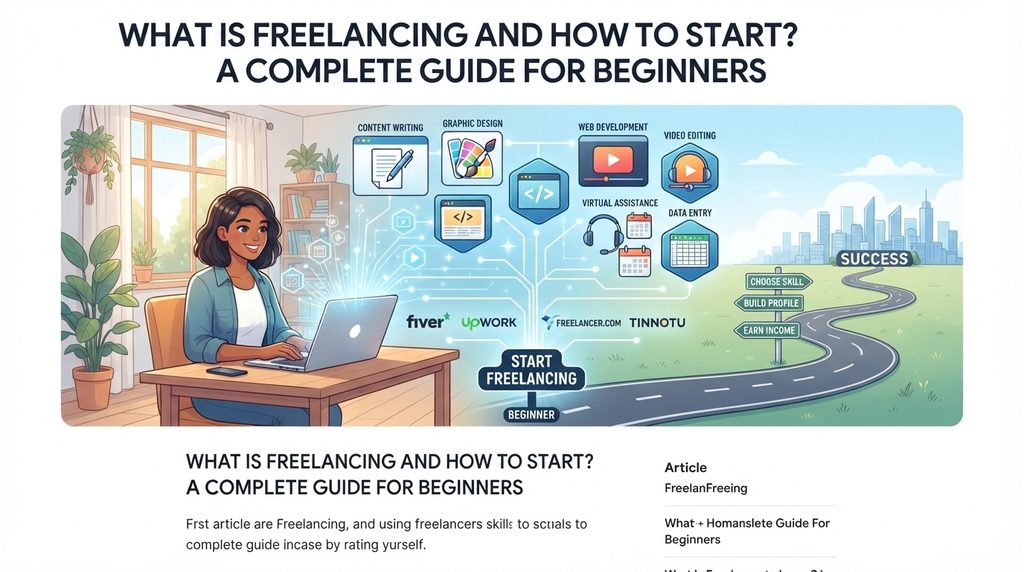 What is Freelancing and How to Start? A Complete Guide for Beginners