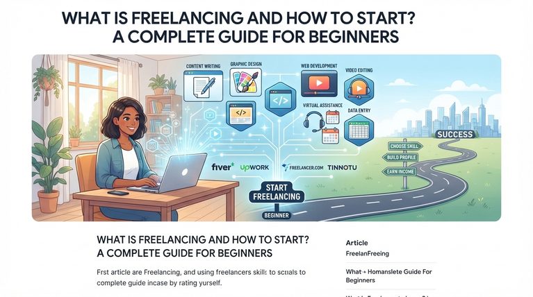 What is Freelancing and How to Start? A Complete Guide for Beginners in 2026
